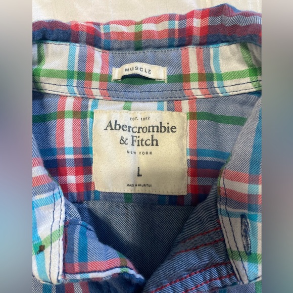 Abercrombie button up flannel - Picture 2 of 7